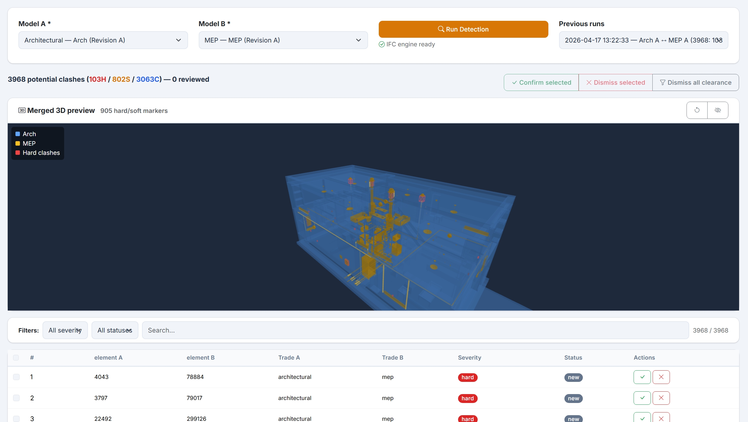 BIM Clash Detection